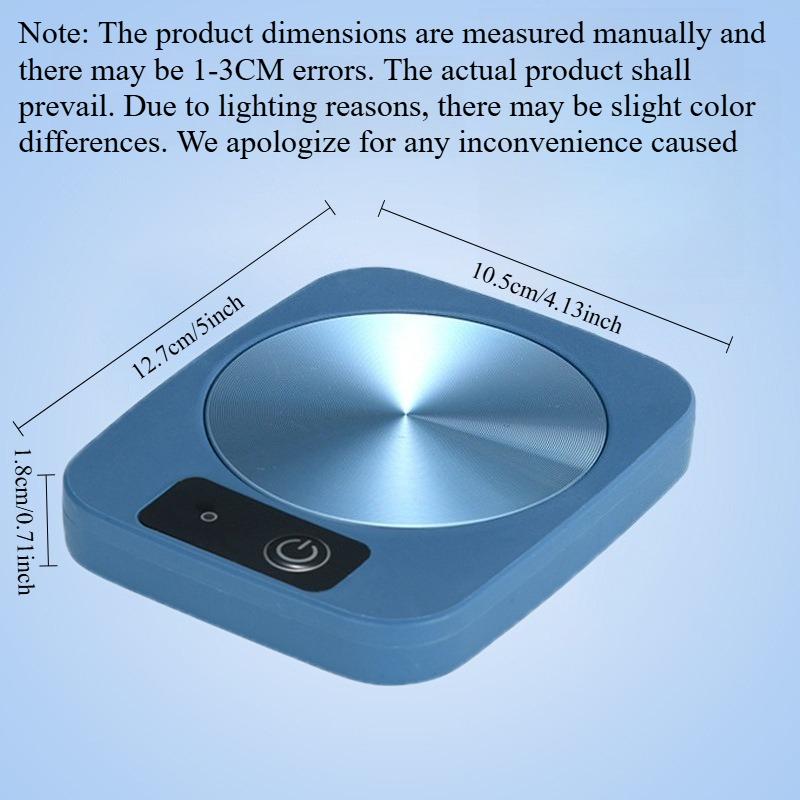 EU Plug 220V US Plug 110V Heated Insulation Coaster, 55 Degrees Warm, Suitable for Adults and Infants US синій
EU Plug 220V US Plug 110V Heated Insulation Coaster, 55 Degrees Warm, Suitable for Adults and Infants US синій