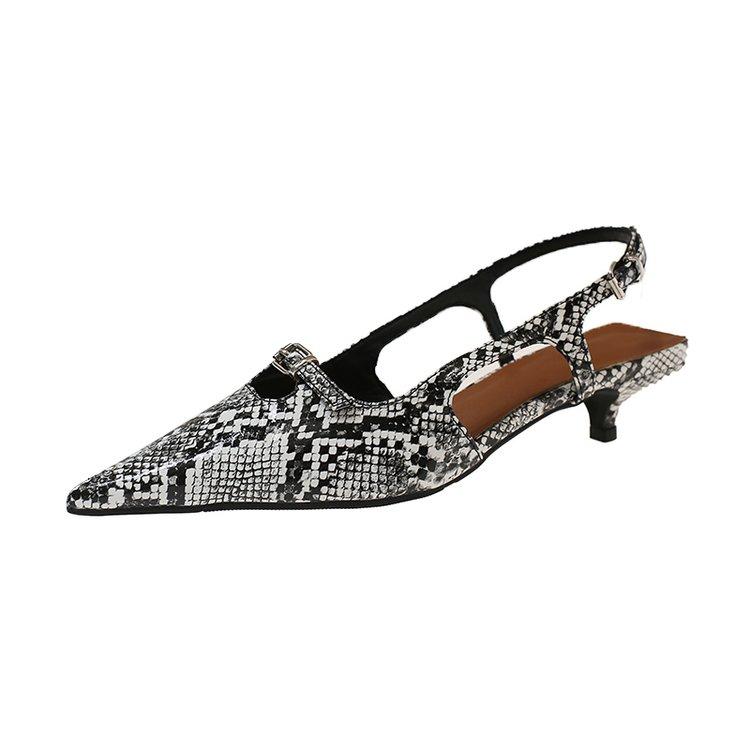 Women s Slingback Pointed Toe Low Thin Heels High Heels Print Design Classic Leather Elegant Shoes Events Office Ladies Sandals 35
Women s Slingback Pointed Toe Low Thin Heels High Heels Print Design Classic Leather Elegant Shoes Events Office Ladies Sandals 35