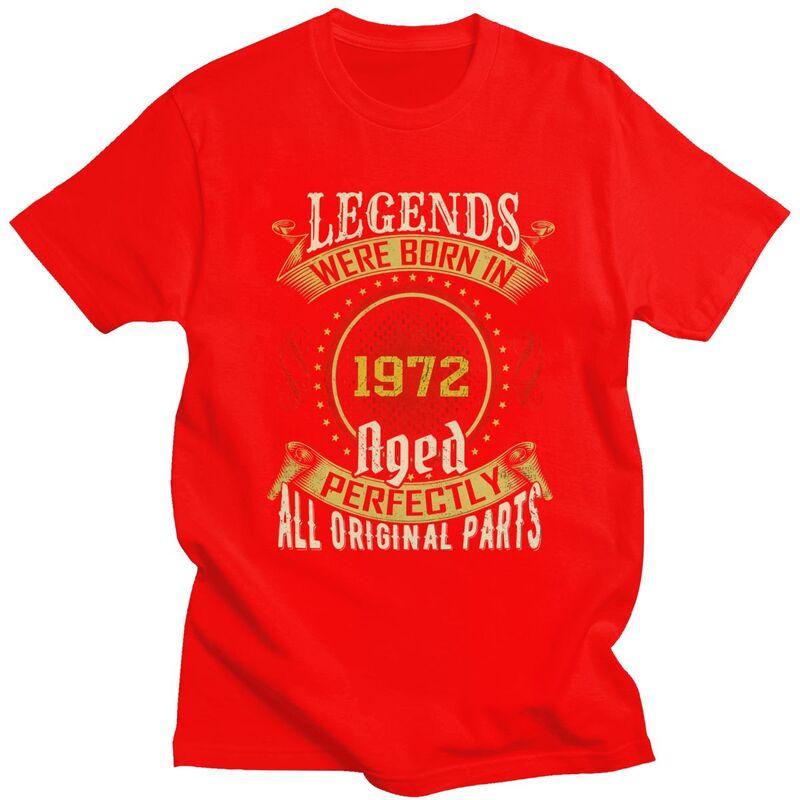 53 Years Birthday Gift Legends Are Born In 1972 Tshirts for Men Short Sleeves Casual Tshirts Loose Fit Pure Cotton Tees S
53 Years Birthday Gift Legends Are Born In 1972 Tshirts for Men Short Sleeves Casual Tshirts Loose Fit Pure Cotton Tees S