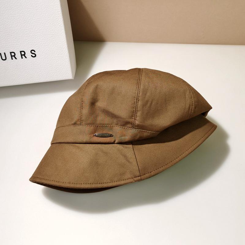 Нишевая дизайнерская мытая рыбацкая шляпа, женская элегантная и модная весенне-летняя шляпа с солнцезащитным козырьком на открытом воздухе 56-58cm коричневый
Нишевая дизайнерская мытая рыбацкая шляпа, женская элегантная и модная весенне-летняя шляпа с солнцезащитным козырьком на открытом воздухе 56-58cm коричневый