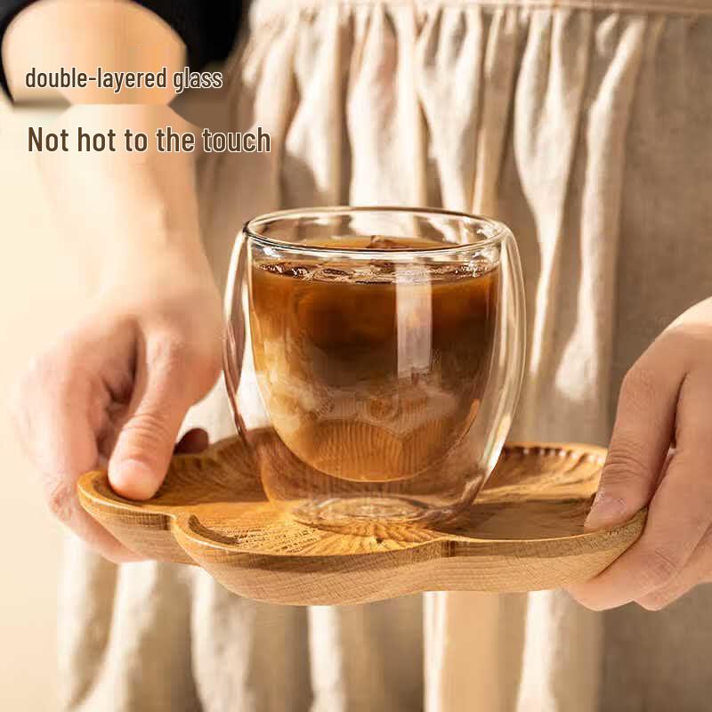 WEIMINGNUO Double-Layer Glass Tea Cup
WEIMINGNUO Double-Layer Glass Tea Cup