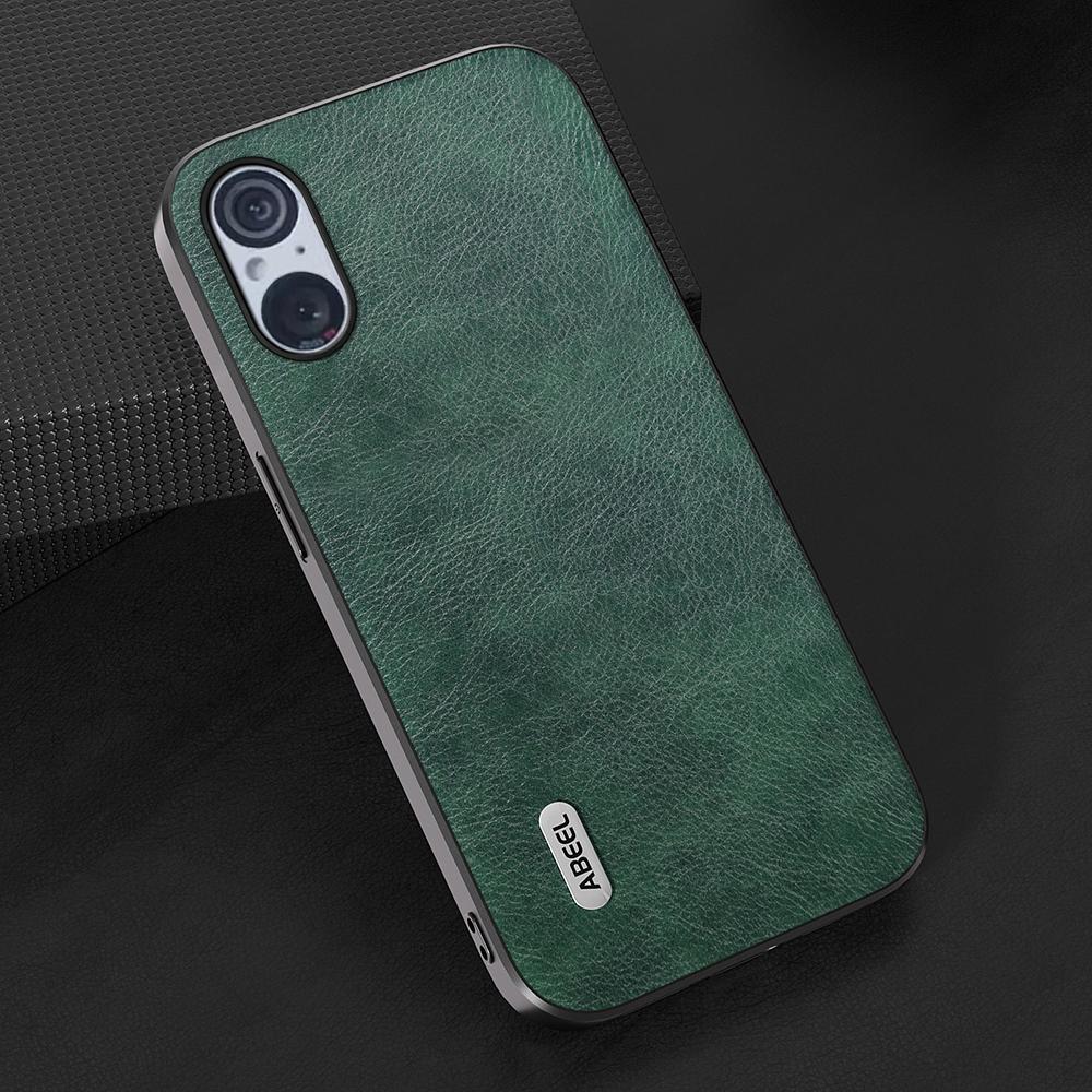 ABEEL Litchi Texture Phone Case for Sony Xperia 5 V,Leather Coated TPU+PC Phone Cover Green
ABEEL Litchi Texture Phone Case for Sony Xperia 5 V,Leather Coated TPU+PC Phone Cover Green