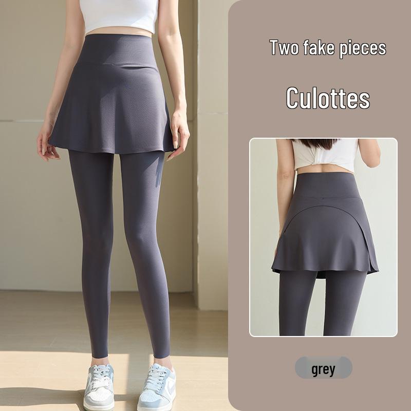 Women s High-Waisted Tummy Control Shark Skirt Leggings for Spring/Summer - Slimming Yoga Pants 2XL сірий колір
Women s High-Waisted Tummy Control Shark Skirt Leggings for Spring/Summer - Slimming Yoga Pants 2XL сірий колір
