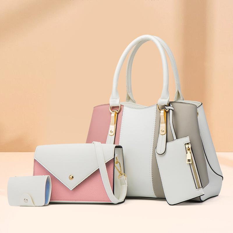Fashiable Color Block Women s Handbag Shoulder Bag Mother-Child Bag Street Style Large Bucket Shape Zipper Opening PU Material
Fashiable Color Block Women s Handbag Shoulder Bag Mother-Child Bag Street Style Large Bucket Shape Zipper Opening PU Material