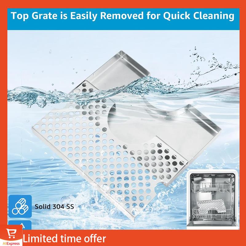 Fresh Beer Drip Tray For Kegerator, Stainless Steel Kegerator Drip Tray Beer Drip Tray For Beer Tap Cutout Kegerator
Fresh Beer Drip Tray For Kegerator, Stainless Steel Kegerator Drip Tray Beer Drip Tray For Beer Tap Cutout Kegerator
