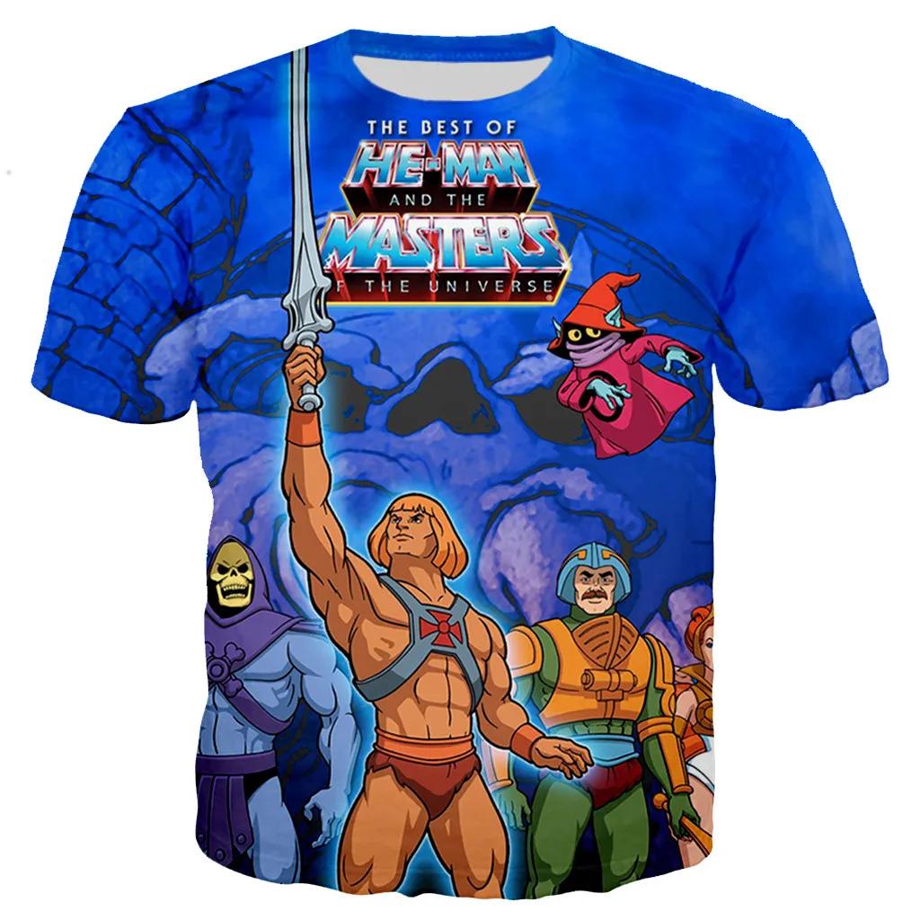 3D Masters of the Universe Character Graphic Printed Casual Short Sleeved Children s Boy T-shirts - Medium Stretch Fabric Summer Relaxed Fit Clothing 140
3D Masters of the Universe Character Graphic Printed Casual Short Sleeved Children s Boy T-shirts - Medium Stretch Fabric Summer Relaxed Fit Clothing 140