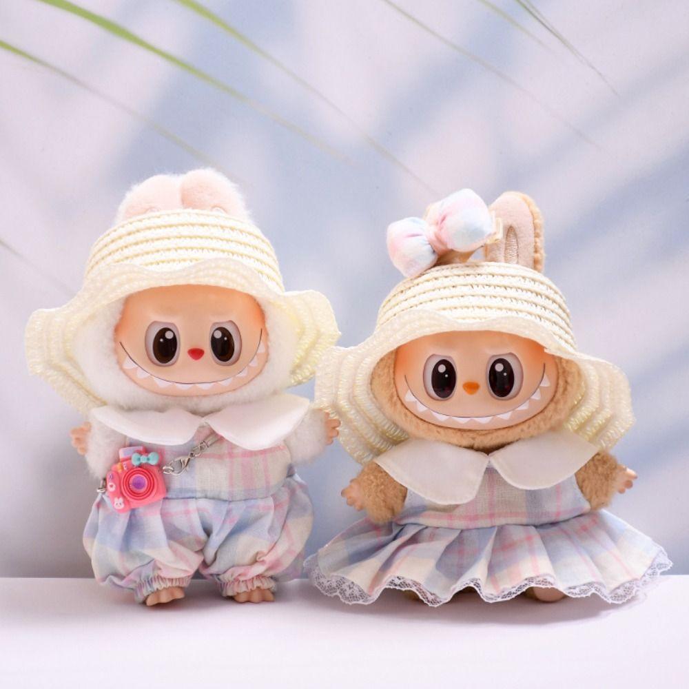 Candy Color Labubu Doll s Cloth Straw Hat 17cm Plush Dolls Clothes Children Gift Style 1
Candy Color Labubu Doll s Cloth Straw Hat 17cm Plush Dolls Clothes Children Gift Style 1