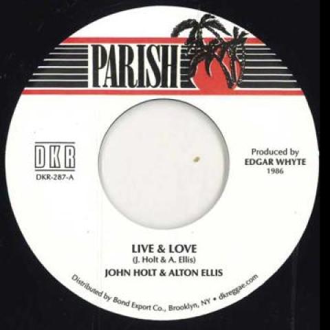 7inch Record JOHN HOLT, ALTON ELLIS - Live & Love / Version DKR287 Parish/Digikill 1986 US Reggae, Ska & Dub
7inch Record JOHN HOLT, ALTON ELLIS - Live & Love / Version DKR287 Parish/Digikill 1986 US Reggae, Ska & Dub