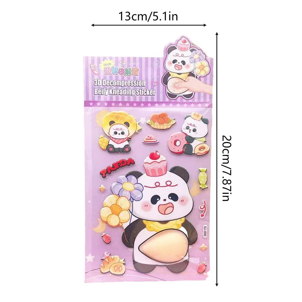DIY Animal Stickers 3D Animal Computer Decal Soft Belly Design Water Bottle Stickers for Kids Adults Classroom Reward Laptop
DIY Animal Stickers 3D Animal Computer Decal Soft Belly Design Water Bottle Stickers for Kids Adults Classroom Reward Laptop