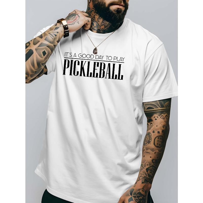 European sizes Men s Today is a Great Day for Pickleball T-Shirt - Breathable Short Sleeve Crew Neck Tee 4XL білий
European sizes Men s Today is a Great Day for Pickleball T-Shirt - Breathable Short Sleeve Crew Neck Tee 4XL білий