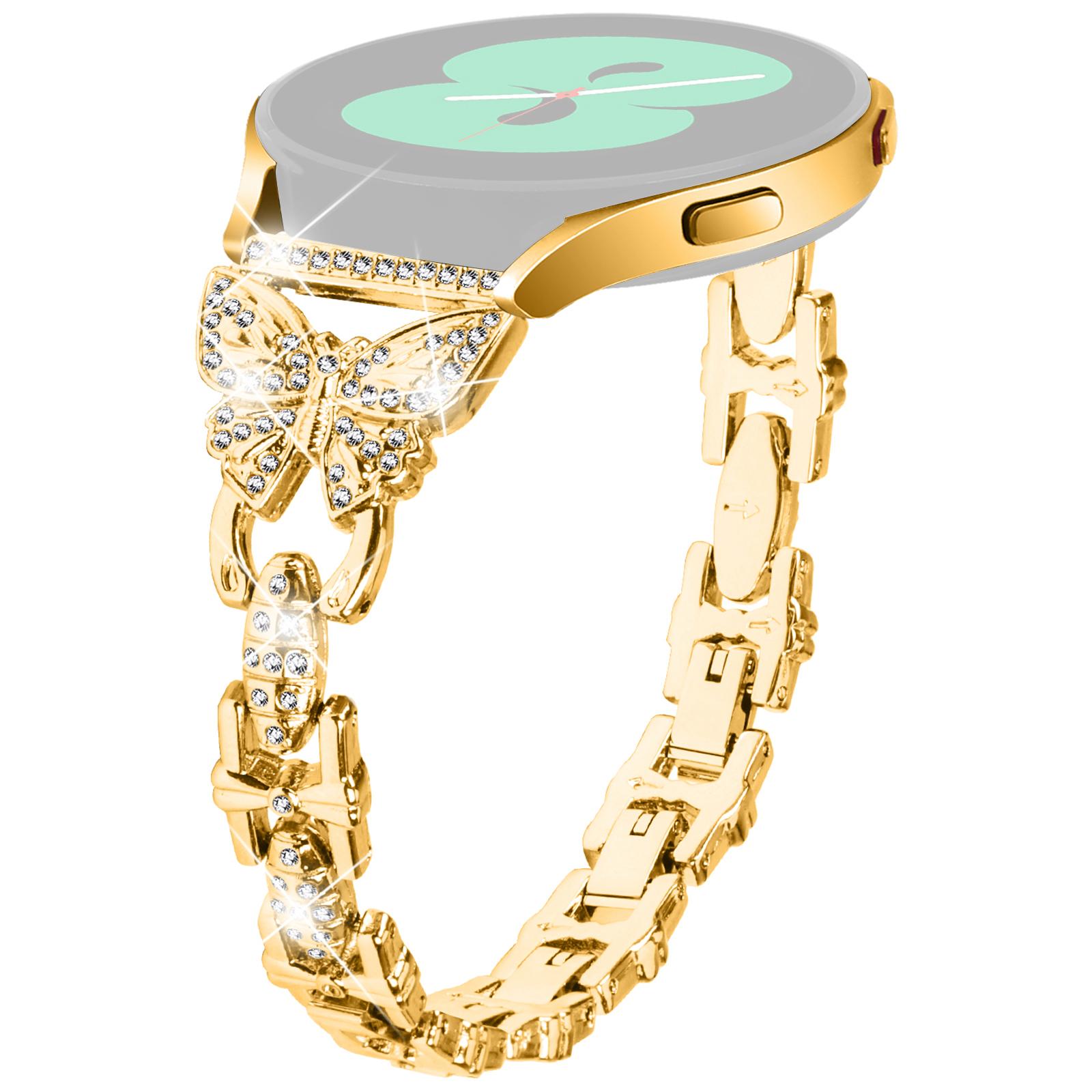 For Samsung Galaxy Watch FE 40mm Butterfly Bling Rhinestone Decor Watch Band Metal Bracelet B
For Samsung Galaxy Watch FE 40mm Butterfly Bling Rhinestone Decor Watch Band Metal Bracelet B