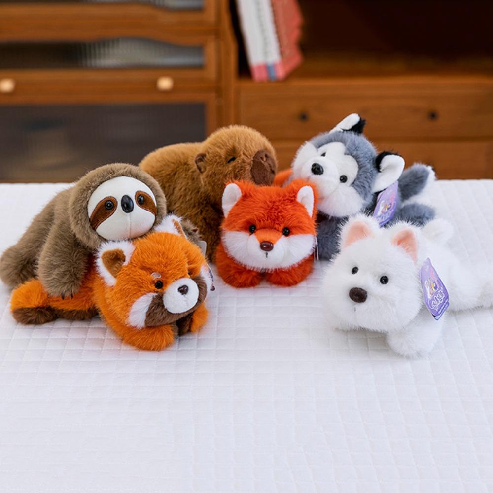 Sloth Simulation Animal Toy Lying Posture Stuffed Capybara Doll Capybara Plush Doll Christmas 20cm-withe dog
Sloth Simulation Animal Toy Lying Posture Stuffed Capybara Doll Capybara Plush Doll Christmas 20cm-withe dog
