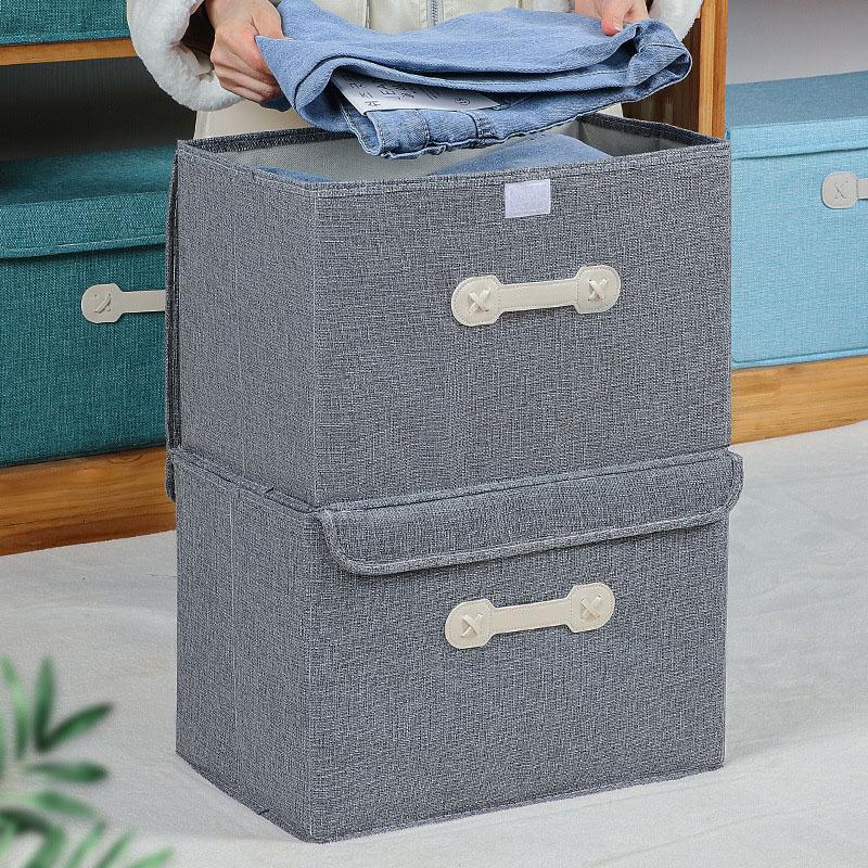 Line Storage Bins with Lids Storage Cube Boxes Fabric Storage Containers Foldable Basket Organizer for Clothes Closet 26x20x16
Line Storage Bins with Lids Storage Cube Boxes Fabric Storage Containers Foldable Basket Organizer for Clothes Closet 26x20x16