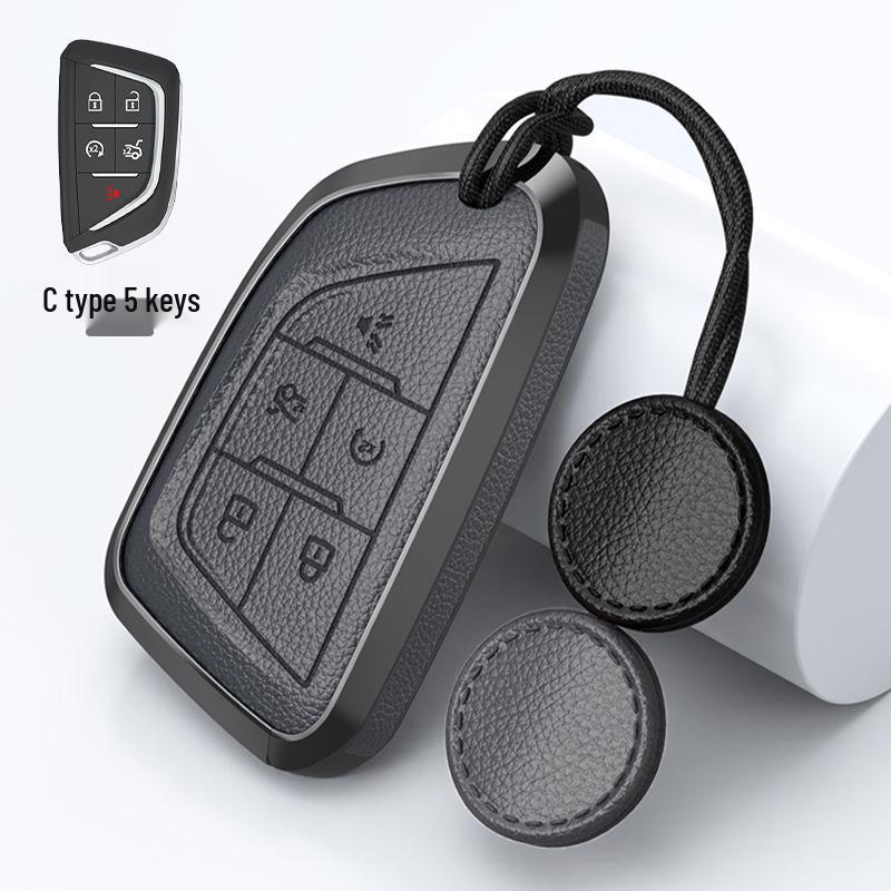 Cadillac XT5/XT4/XT6/ATSL/CT6/XTS Genuine Leather Key Cover
Cadillac XT5/XT4/XT6/ATSL/CT6/XTS Genuine Leather Key Cover