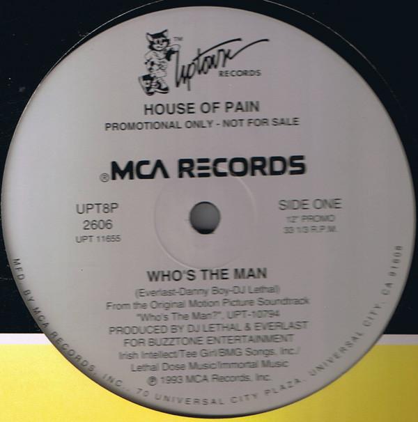 12inch Record HOUSE OF PAIN - Who s The Man UPT8P2606PROMO MCA Records 1993 US Rap & Hip-Hop/R&B Used
12inch Record HOUSE OF PAIN - Who s The Man UPT8P2606PROMO MCA Records 1993 US Rap & Hip-Hop/R&B Used