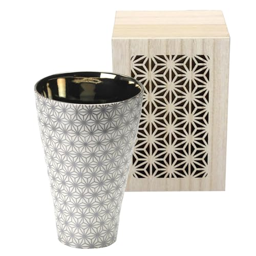 Mino Ware Tumbler, Sake/Beer Glass, Approx. 350ml, Microwave-Safe, Rin, Silver, Wooden Box, Gift, Made in Japan, RIN-4004NB
Mino Ware Tumbler, Sake/Beer Glass, Approx. 350ml, Microwave-Safe, Rin, Silver, Wooden Box, Gift, Made in Japan, RIN-4004NB