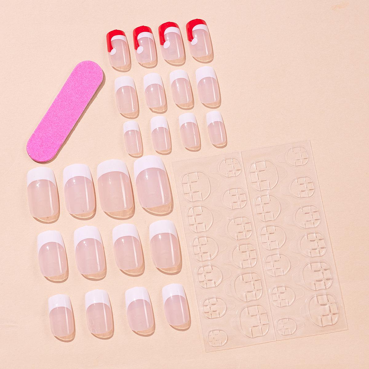 Christmas Style Wearable Nail Art Stickers with Removable Hat Design
Christmas Style Wearable Nail Art Stickers with Removable Hat Design