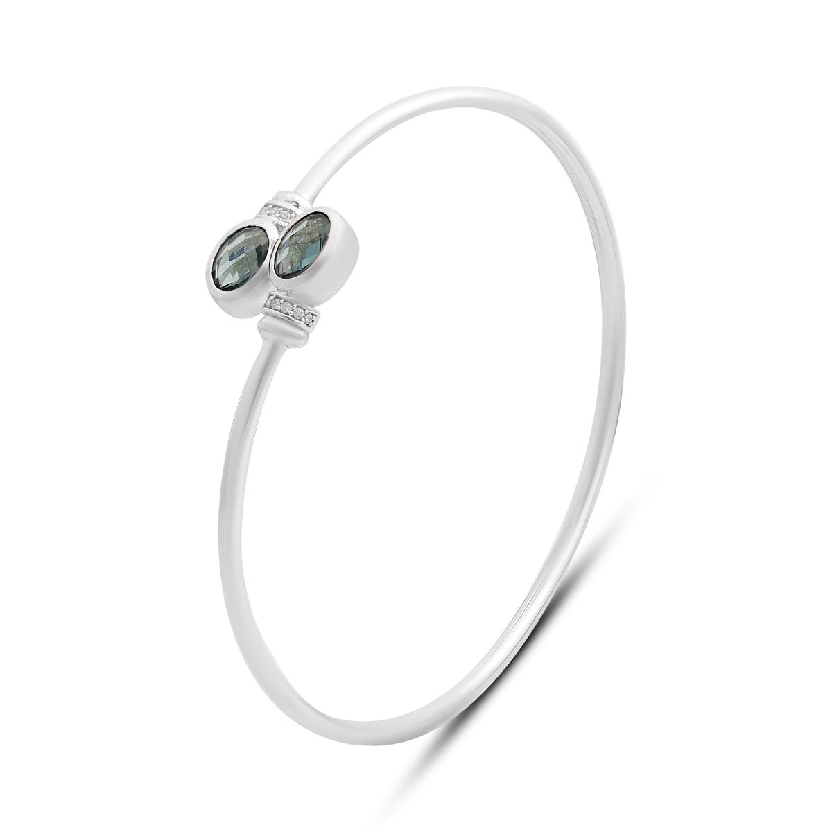 Серебряный браслет с топазом Лондон Блю 1.971ct, фианитами, вес изделия 7,92 гр (2206699) 19-22cm синій
Серебряный браслет с топазом Лондон Блю 1.971ct, фианитами, вес изделия 7,92 гр (2206699) 19-22cm синій