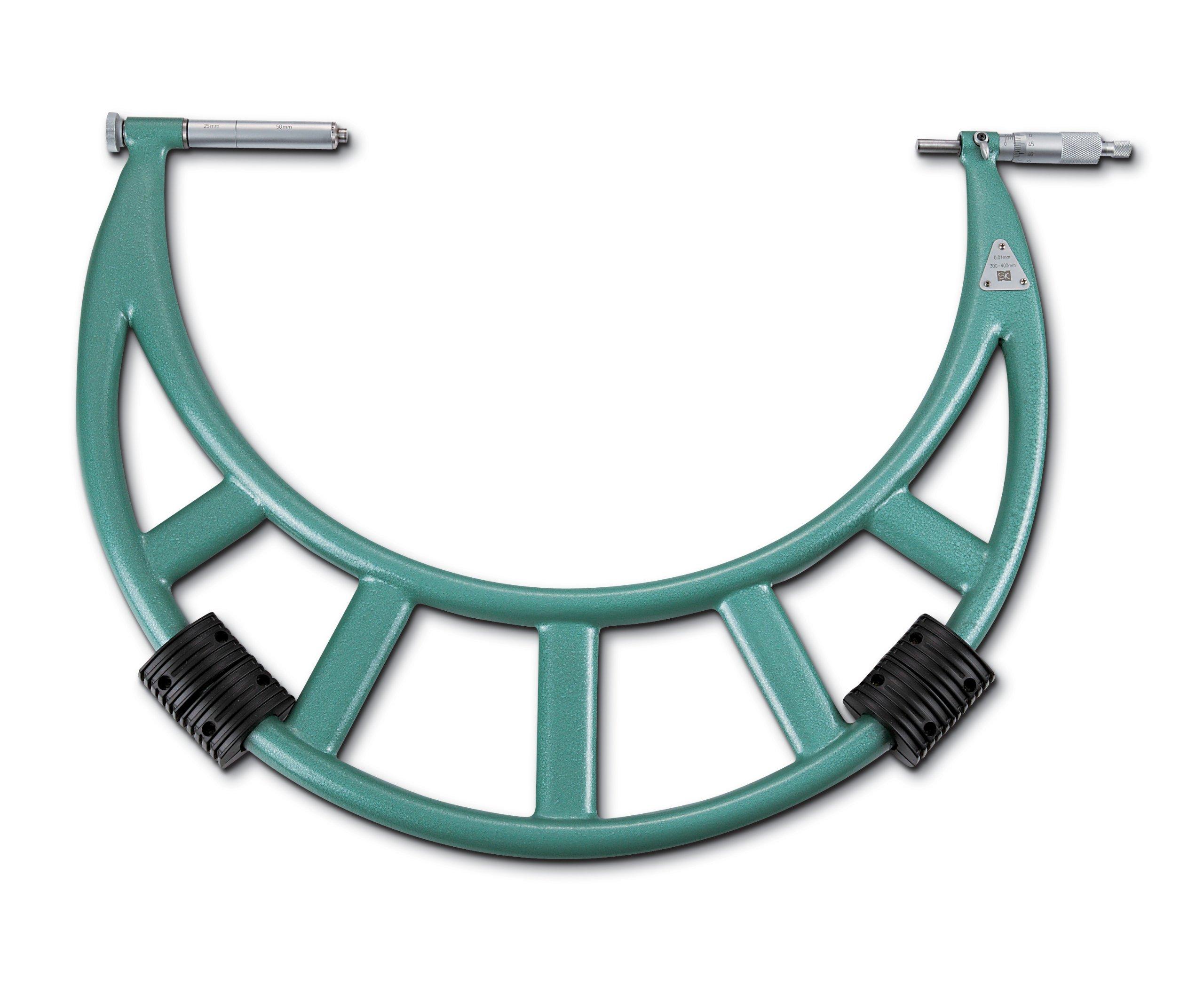 Niigata Seiki SK Standard Outside Micrometer Adjustable Anvil Type 300-400mm MC104-400
Niigata Seiki SK Standard Outside Micrometer Adjustable Anvil Type 300-400mm MC104-400
