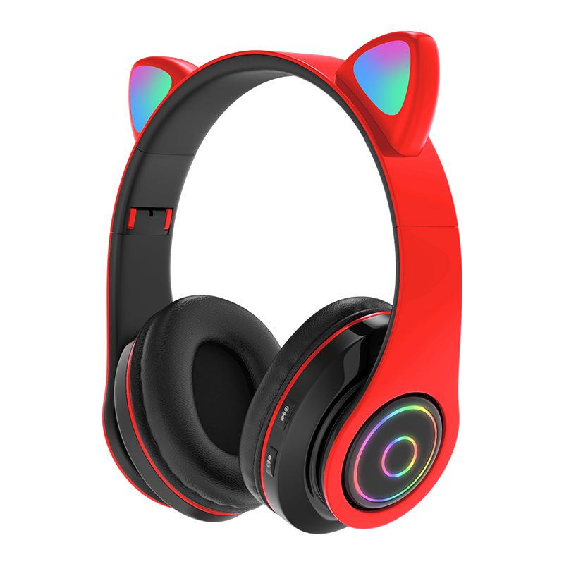 RGB Ігрова Bluetooth-гарнітура з навушниками-чашками та котячими вушками
RGB Ігрова Bluetooth-гарнітура з навушниками-чашками та котячими вушками