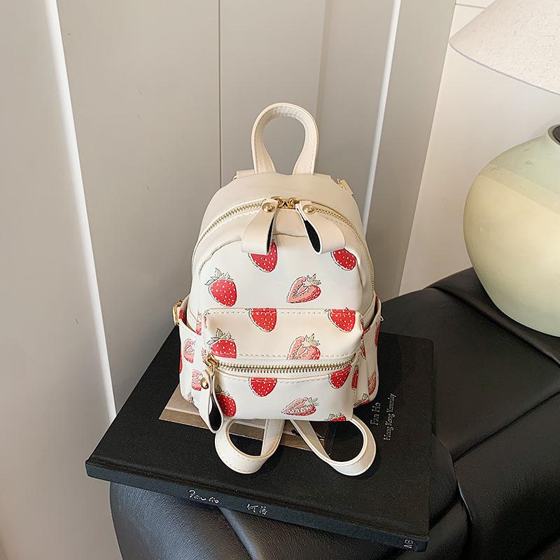 Модный тренд рюкзак милый с принтом уличный универсальный основной женский мини-рюкзак белый
Модный тренд рюкзак милый с принтом уличный универсальный основной женский мини-рюкзак белый