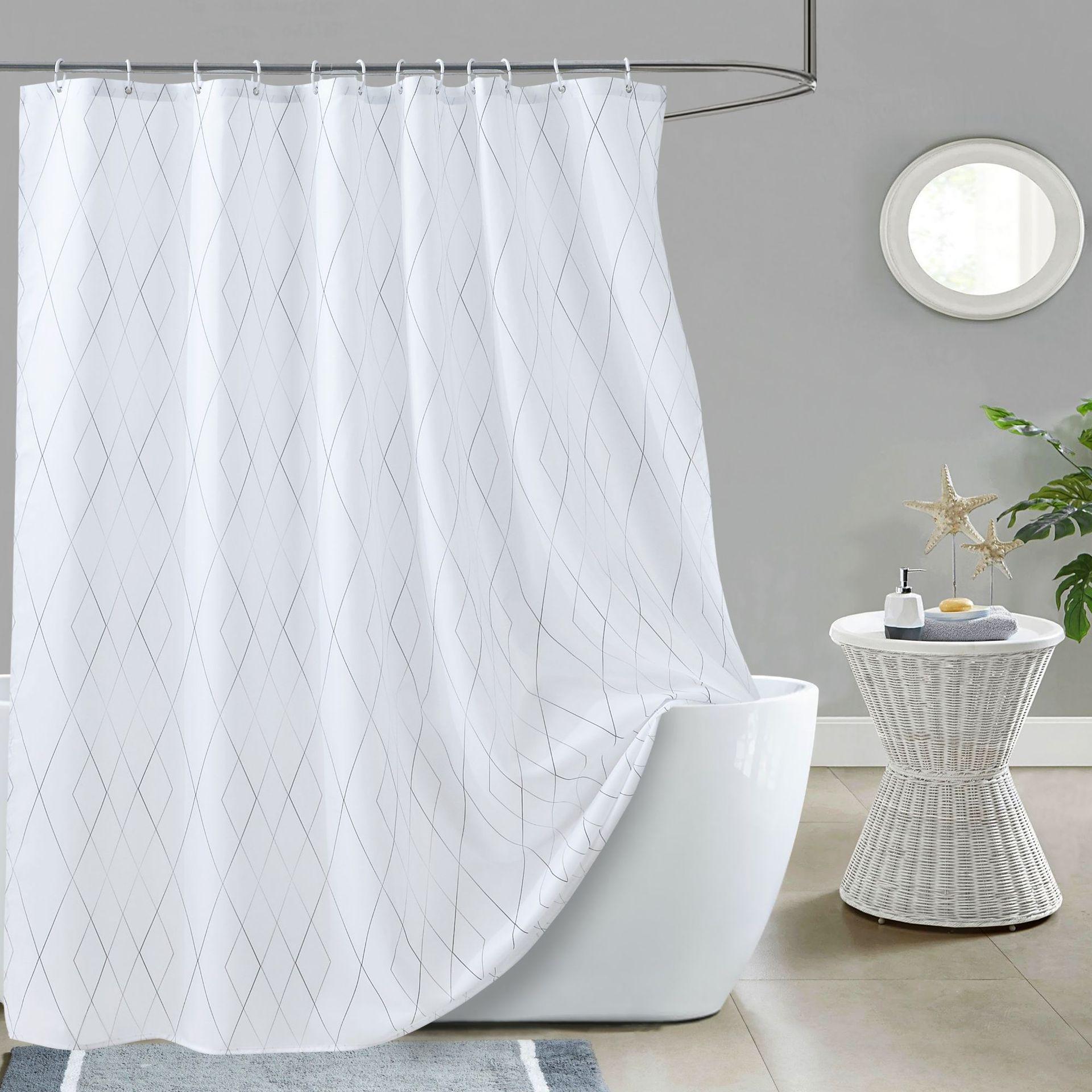 Thickened Waterproof Polyester Shower Curtain for Bathroom or Bed 0.8*1.8m
Thickened Waterproof Polyester Shower Curtain for Bathroom or Bed 0.8*1.8m