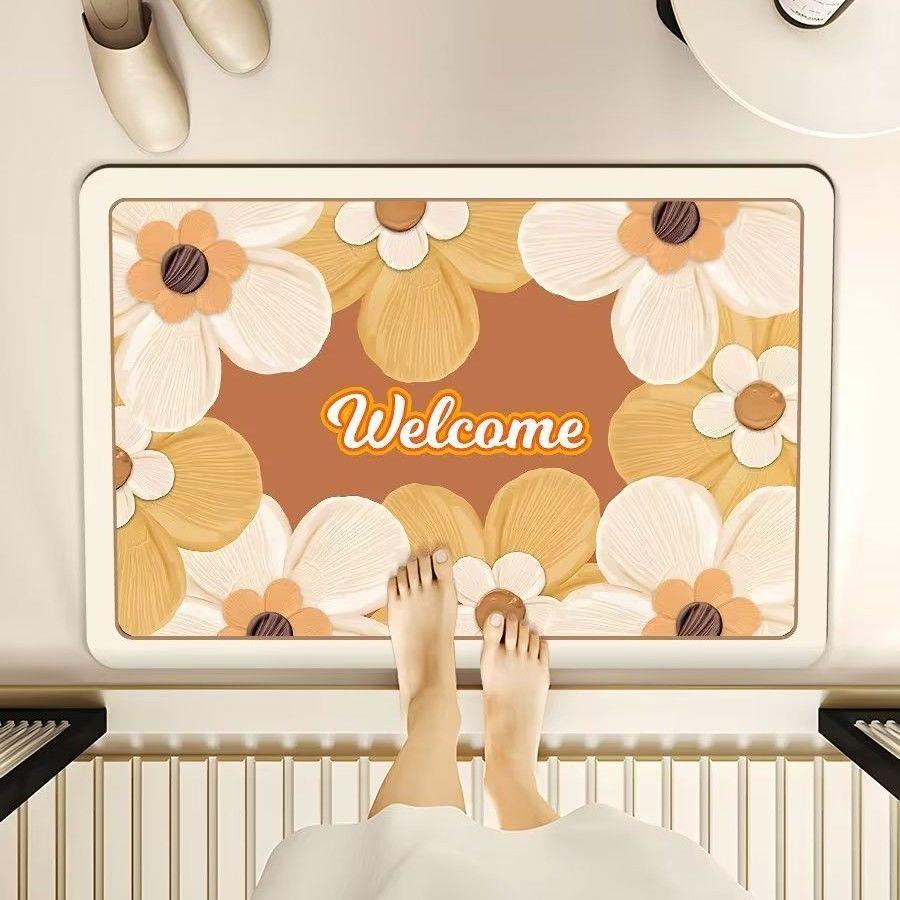 Diatom Mud Moisture-wicking Fast-dry Bathroom Floor Mat Toilet Kitchen Non-slip Foot Mat Washroom Toilet Washroom Carpet 40x60cm
Diatom Mud Moisture-wicking Fast-dry Bathroom Floor Mat Toilet Kitchen Non-slip Foot Mat Washroom Toilet Washroom Carpet 40x60cm