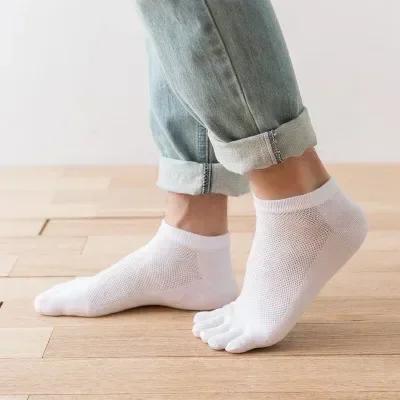 Men s Breathable Five Finger Socks Cotton Mesh Summer Socks Ultra-thin Breathable Sweat Absorbing Split Toe Low Top Socks белый
Men s Breathable Five Finger Socks Cotton Mesh Summer Socks Ultra-thin Breathable Sweat Absorbing Split Toe Low Top Socks белый