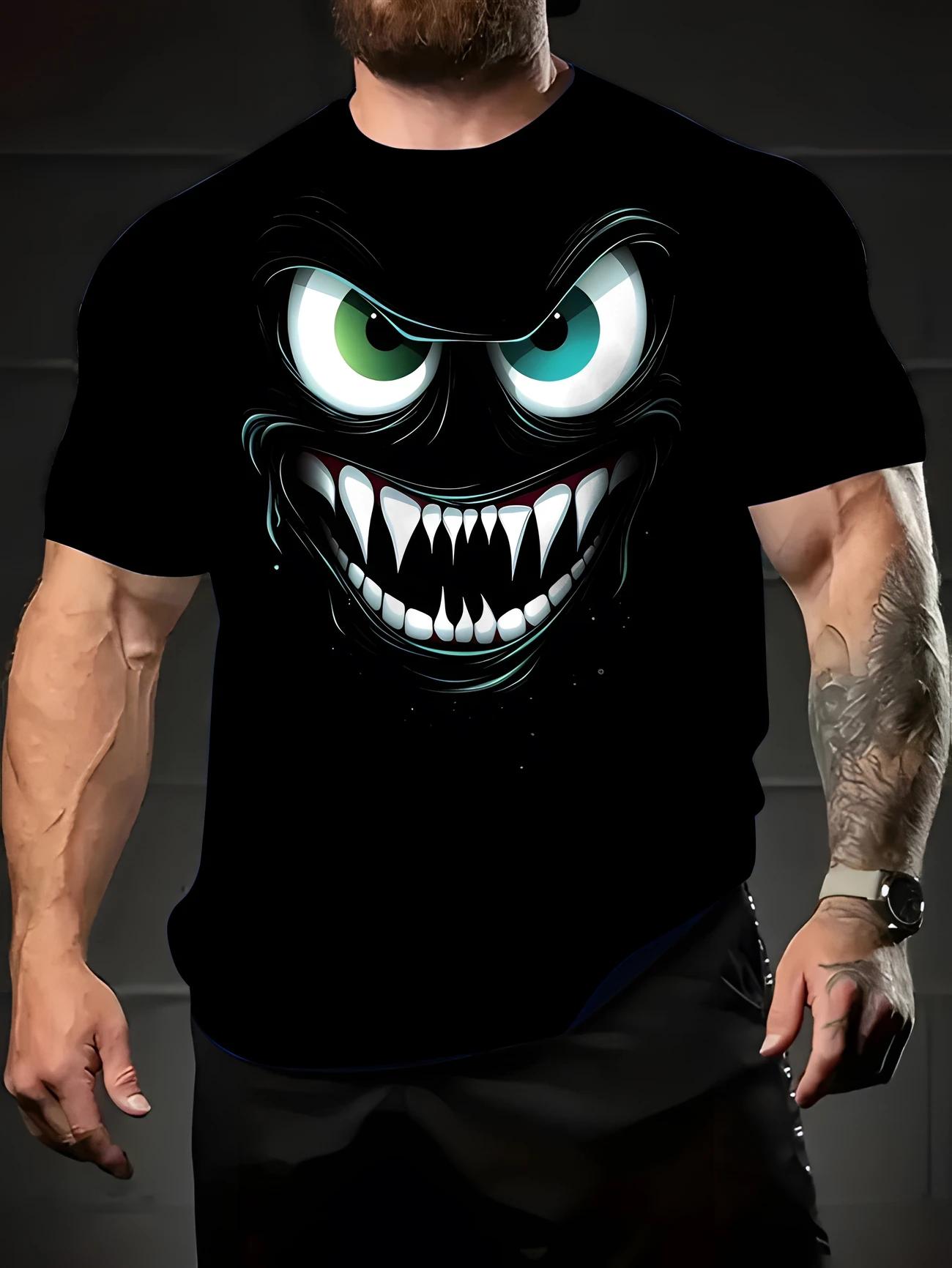 Men s Plus Size Summer T-Shirt with Monster Graphic, Fashionable Eye-Catching Tee, Round Neck, Polyester - Machine Washable, PLUS SIZE XL зелений
Men s Plus Size Summer T-Shirt with Monster Graphic, Fashionable Eye-Catching Tee, Round Neck, Polyester - Machine Washable, PLUS SIZE XL зелений
