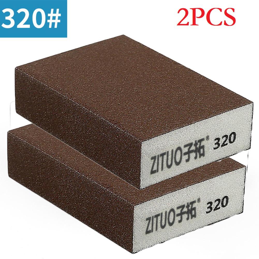 2 Pack Sanding Sponge Blocks with Grit Mark 60# 80# 100# 120# 180# 240# 320# Wet Dry Abrasive Foam for Wood Metal Plastic
2 Pack Sanding Sponge Blocks with Grit Mark 60# 80# 100# 120# 180# 240# 320# Wet Dry Abrasive Foam for Wood Metal Plastic