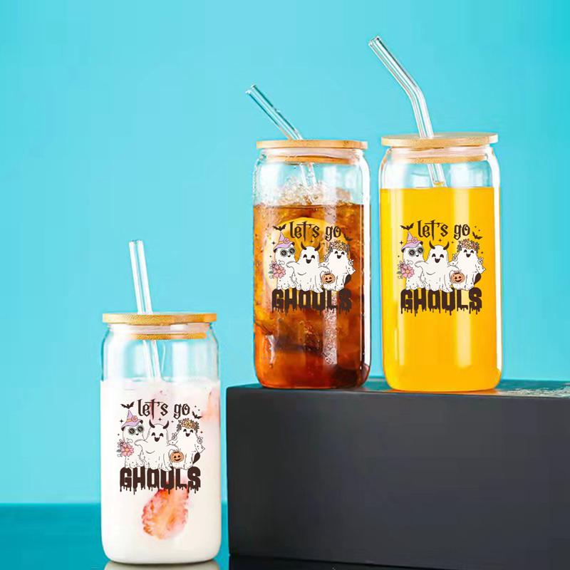 Милая стеклянная кружка 16 унций с принтом привидения на Хэллоуин, банки Мейсона, бутылки для воды с бамбуковой крышкой и соломинкой, стакан для питья, подарки на Хэллоуин 1pc
Милая стеклянная кружка 16 унций с принтом привидения на Хэллоуин, банки Мейсона, бутылки для воды с бамбуковой крышкой и соломинкой, стакан для питья, подарки на Хэллоуин 1pc