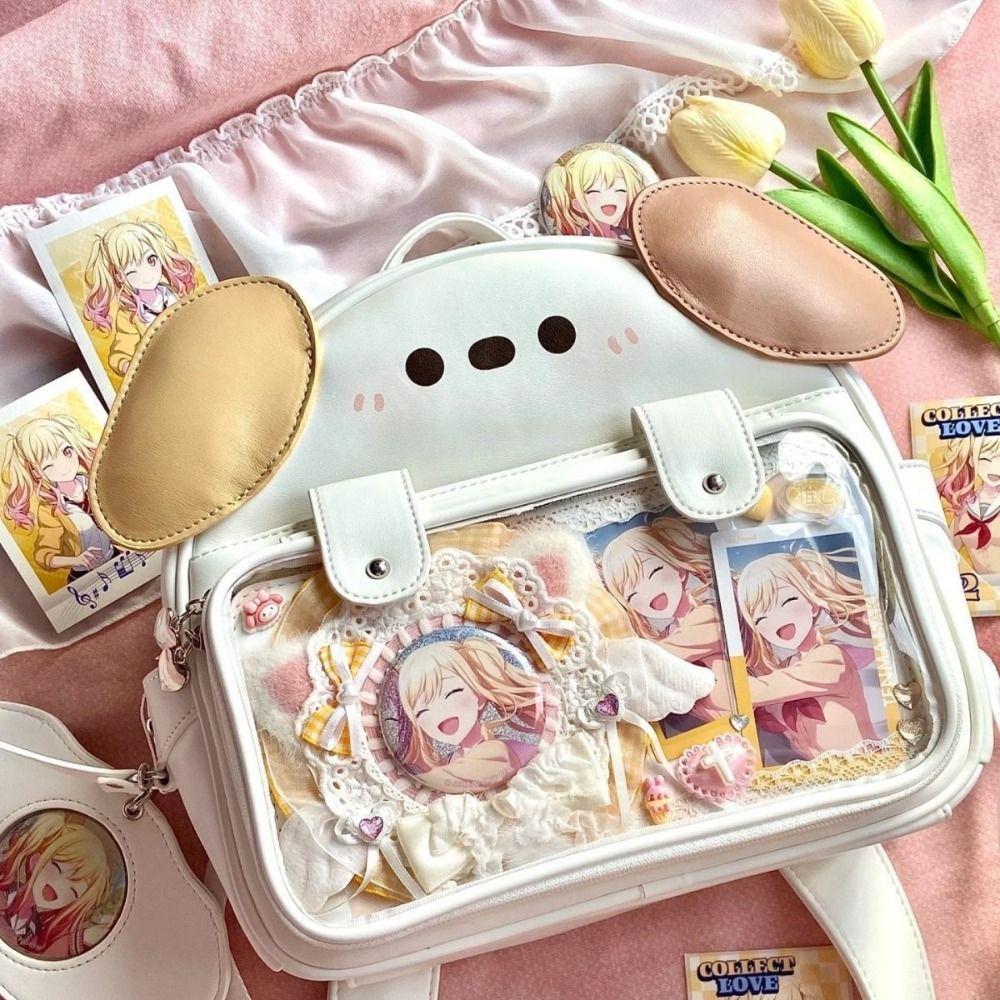 Сумка для хранения значков с изображением щенка из мультфильма Itabag Zipper Fashion Backpacks Funny Transparent Pocket Children Puppy
Сумка для хранения значков с изображением щенка из мультфильма Itabag Zipper Fashion Backpacks Funny Transparent Pocket Children Puppy