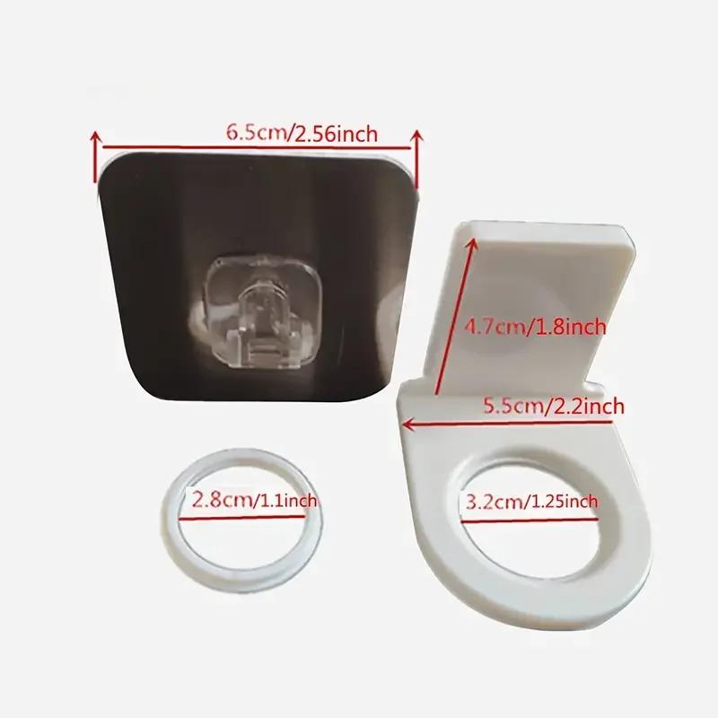 Hemoton Shower Gel Bottle Holder Rack Hook Bracket Shampoo Bottle Wall Hook Adhesive Pump Dispenser
Hemoton Shower Gel Bottle Holder Rack Hook Bracket Shampoo Bottle Wall Hook Adhesive Pump Dispenser