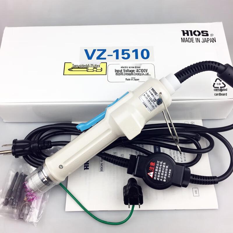 HIOS VZ-1510 Electric Screwdriver CN plug (adapter included)
HIOS VZ-1510 Electric Screwdriver CN plug (adapter included)
