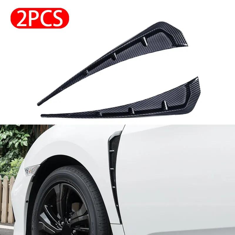 2-piece car side spoiler, wind knife, side vents, universal air vent, decorative side wing stickers for Honda Civic
2-piece car side spoiler, wind knife, side vents, universal air vent, decorative side wing stickers for Honda Civic