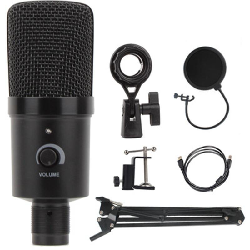 1 Set USB Condenser Mike Recording Microphone Driver-free Portable Supplies Portable &Video Equipment
1 Set USB Condenser Mike Recording Microphone Driver-free Portable Supplies Portable &Video Equipment