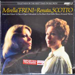 LP Record MIRELLA FRENI RENATA SCOTTO Duets From Mozart Mercadante Be OS26652 LONDON RECORDS 1980 US Classical Used
LP Record MIRELLA FRENI RENATA SCOTTO Duets From Mozart Mercadante Be OS26652 LONDON RECORDS 1980 US Classical Used
