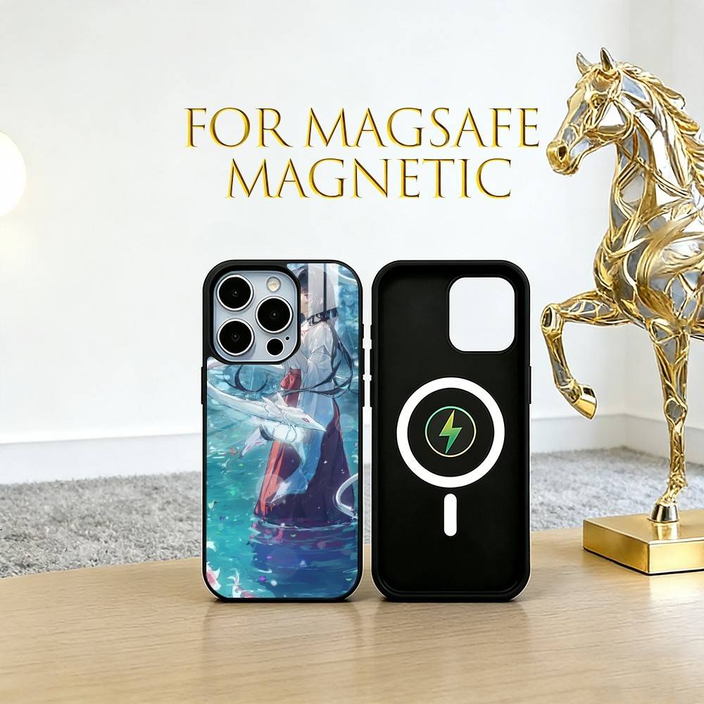 Kikyo Phone Case For iPhone17,16,15,14,13,12,11 Plus,Pro Magnetic For Magsafe Wireless Charging iPhone17Air
Kikyo Phone Case For iPhone17,16,15,14,13,12,11 Plus,Pro Magnetic For Magsafe Wireless Charging iPhone17Air