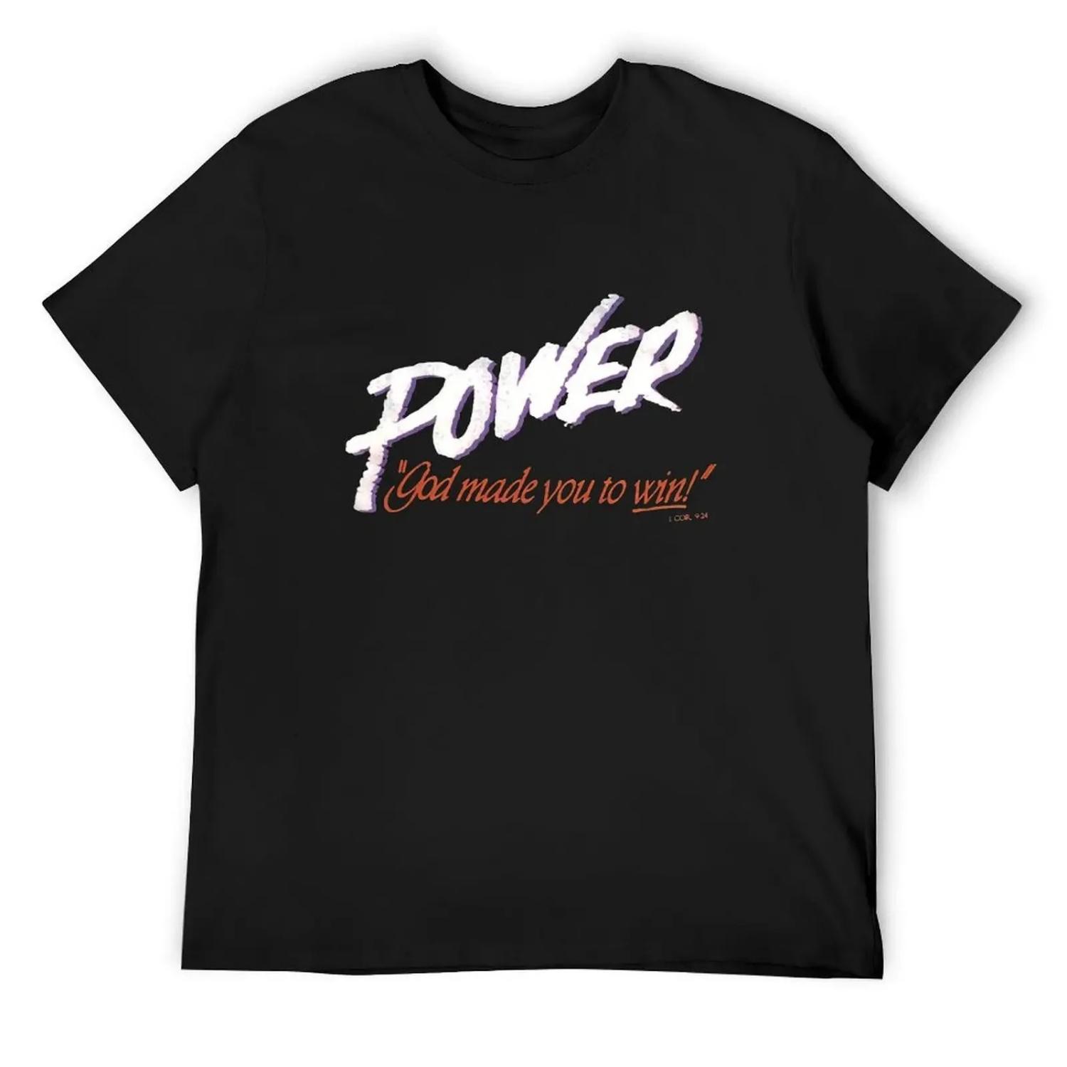 POWER God Made You to Win T-Shirt plus size tops summer shirt Aesthetic clothing graphic t shirts black t-shirts for men XXXXXL різнокольоровий
POWER God Made You to Win T-Shirt plus size tops summer shirt Aesthetic clothing graphic t shirts black t-shirts for men XXXXXL різнокольоровий