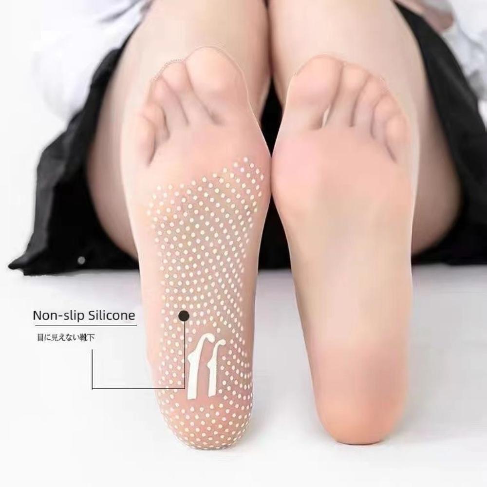 5Pairs Nylon Women Invisible Socks Transparent Non-slip Crystal Silk Socks Elastic Summer nude-5pairs
5Pairs Nylon Women Invisible Socks Transparent Non-slip Crystal Silk Socks Elastic Summer nude-5pairs