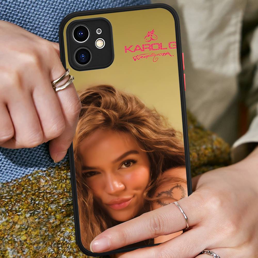 Singer K-Karol G Phone Case For IPhone 13 12 X XS MAX Pro Max 16 15 11 14 Pro Max Shockproof Matte Cover iphone 15 plus
Singer K-Karol G Phone Case For IPhone 13 12 X XS MAX Pro Max 16 15 11 14 Pro Max Shockproof Matte Cover iphone 15 plus