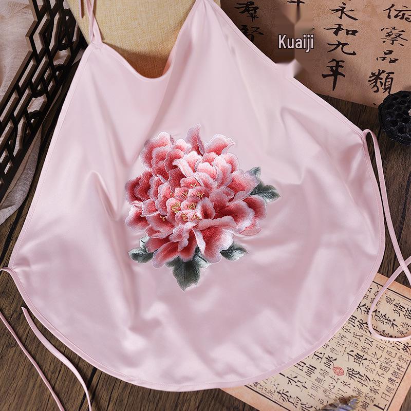 Retro Chinese Style Silk Embroidered Women s Camisole & Bellyband Set One Size
Retro Chinese Style Silk Embroidered Women s Camisole & Bellyband Set One Size