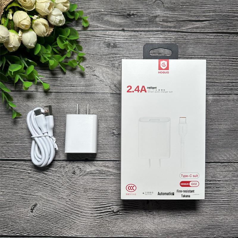 Hongguo G02 Charging Set, Android & Apple Type-C, 5V2A, 3C Certified Android V8 Set
Hongguo G02 Charging Set, Android & Apple Type-C, 5V2A, 3C Certified Android V8 Set