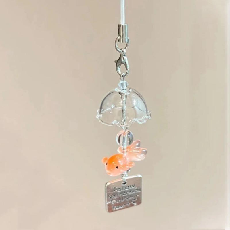 Goldfish Dream Handmade Bead Pendant Ins Wind Little Fish Wind Chime Mobile Chain CCD Bag Color Bead Pendant
Goldfish Dream Handmade Bead Pendant Ins Wind Little Fish Wind Chime Mobile Chain CCD Bag Color Bead Pendant