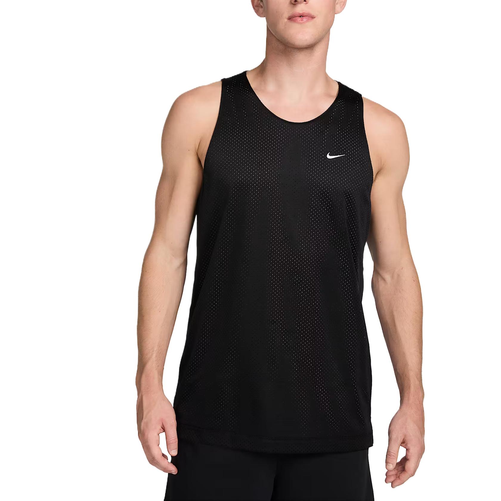Nike Dri-FIT Standard Issue Reversible Solid Color Casual Basketball Vest Men Tops Black FZ0211-010 M
Nike Dri-FIT Standard Issue Reversible Solid Color Casual Basketball Vest Men Tops Black FZ0211-010 M