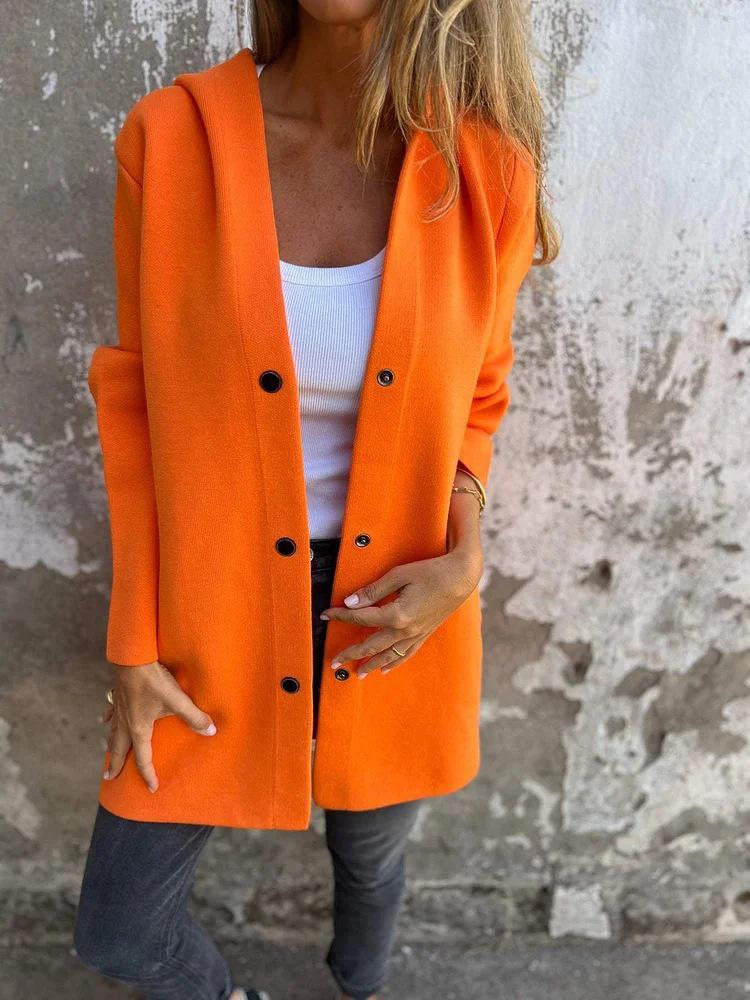 2024 Autumn/Winter Women s Solid Color Casual Hooded Jacket Coat L
2024 Autumn/Winter Women s Solid Color Casual Hooded Jacket Coat L