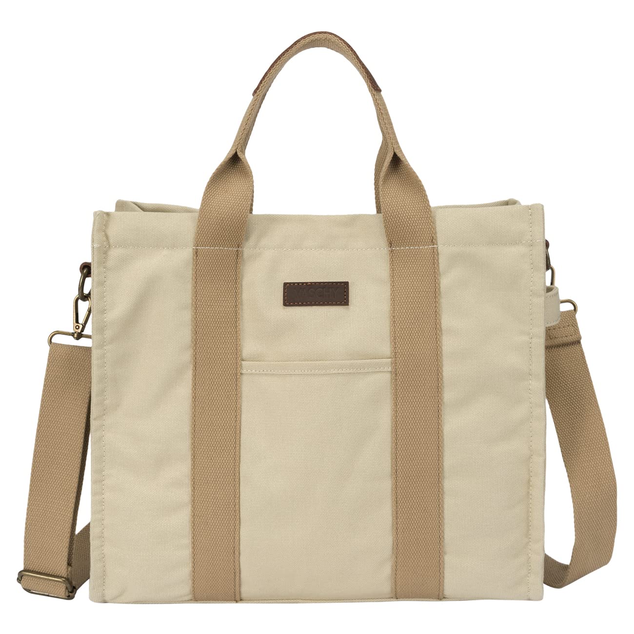 VASCHY Women s Canvas Tote Bag, Large Capacity, Lightweight, A4 Size, 2-Way, Perfect for Commuting, School, or Shopping, Khaki
VASCHY Women s Canvas Tote Bag, Large Capacity, Lightweight, A4 Size, 2-Way, Perfect for Commuting, School, or Shopping, Khaki