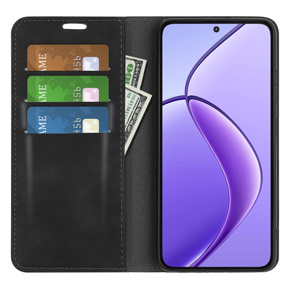 For Realme 12 5G Case Drop-resistant PU Leather Wallet Skin Touch Phone Shell Black
For Realme 12 5G Case Drop-resistant PU Leather Wallet Skin Touch Phone Shell Black