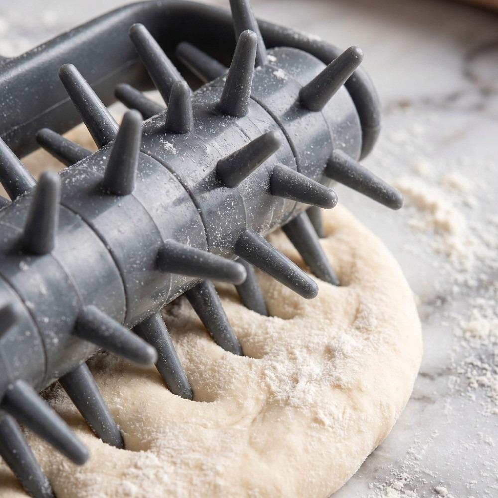 Food-Grade Dough Docker Roller PP Pizza Roller Spikes Pizza Dough Docker Home Kitchen Bakery сірий
Food-Grade Dough Docker Roller PP Pizza Roller Spikes Pizza Dough Docker Home Kitchen Bakery сірий