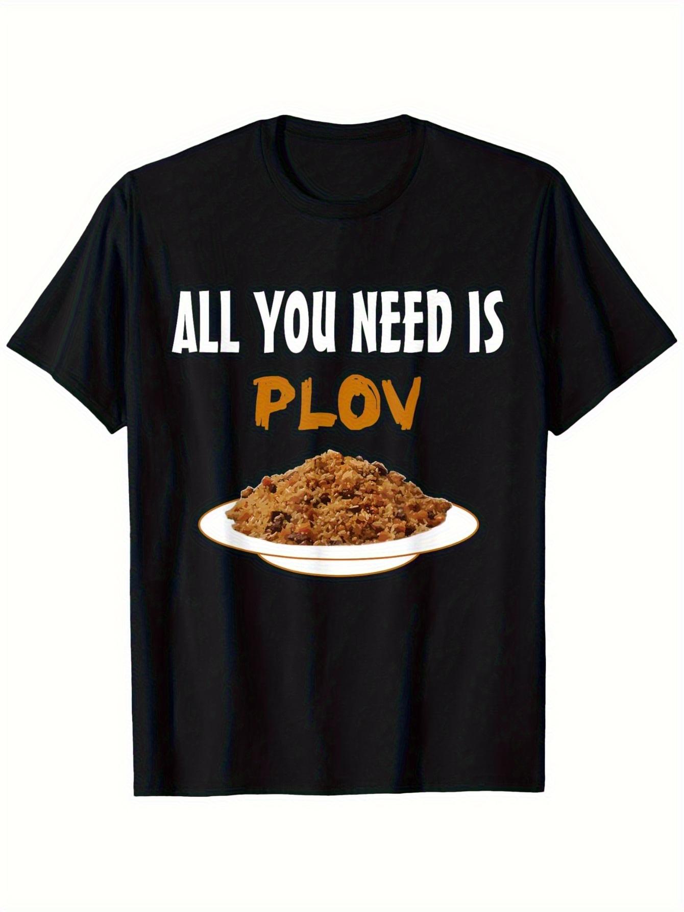 Humorous Uzbek T-Shirt Featuring a Plov Lover XXXL
Humorous Uzbek T-Shirt Featuring a Plov Lover XXXL